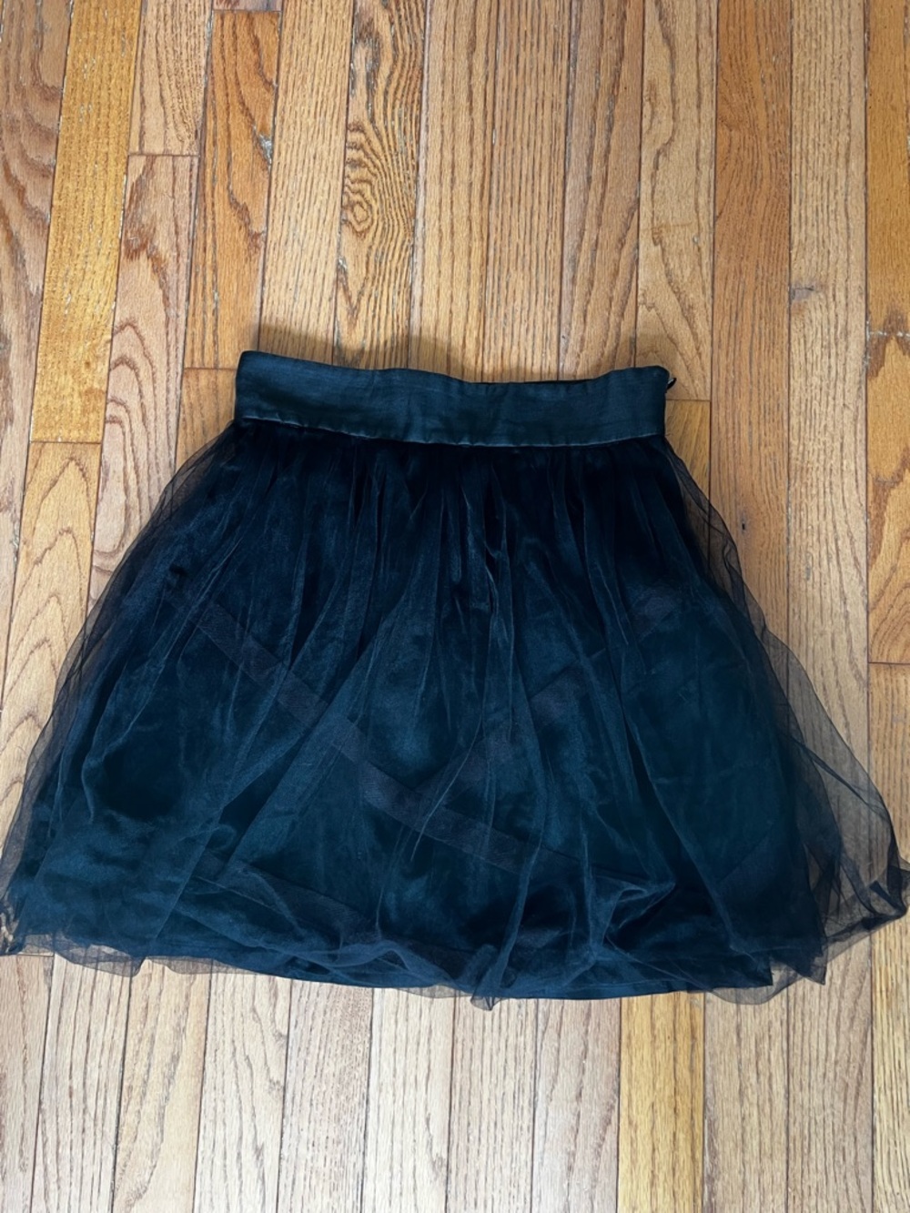 camilla & marc Black Layered Balletcore Tulle Skirt XS
